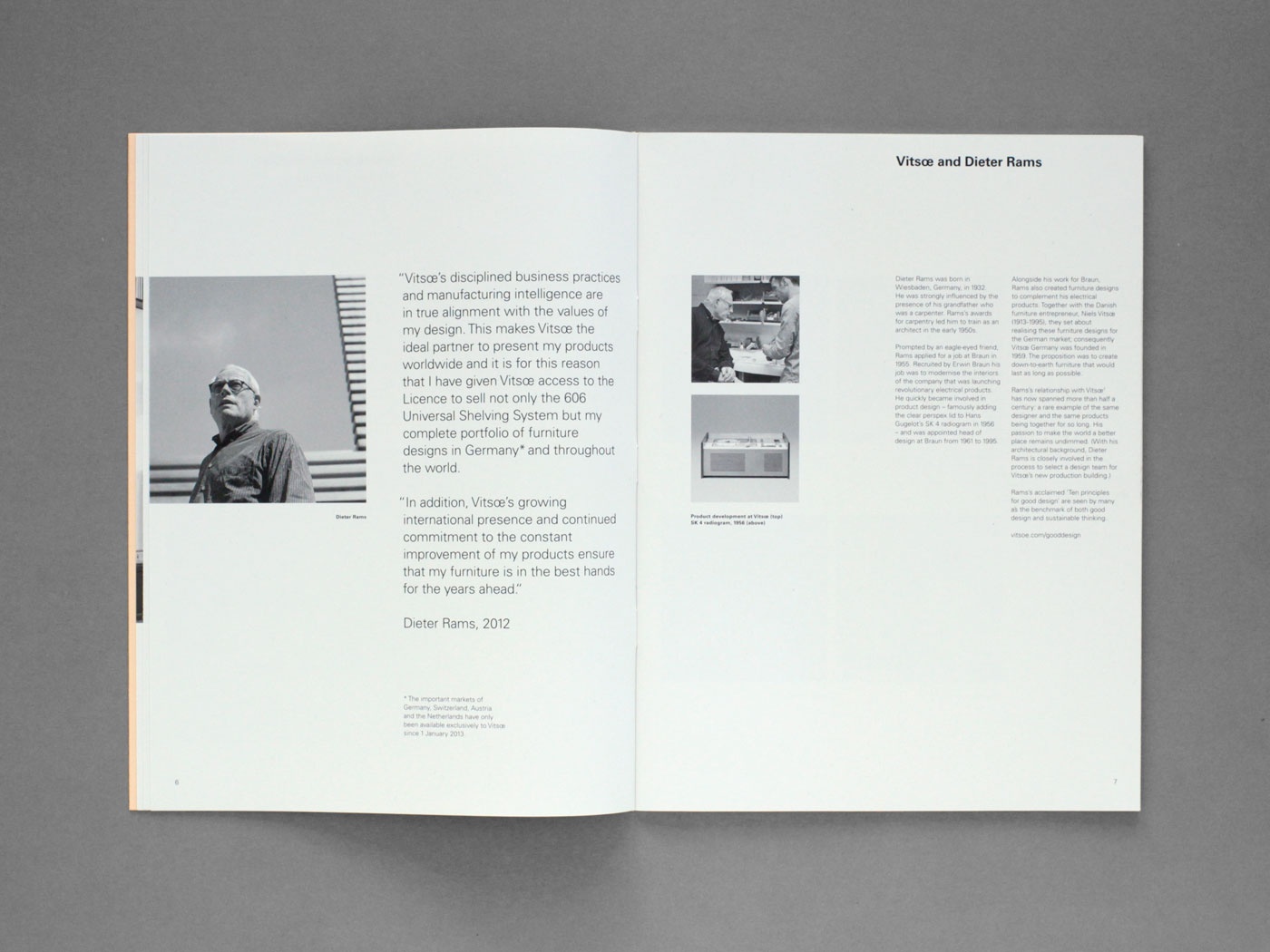 Vitsœ Bernd Grether Grafikdesign
